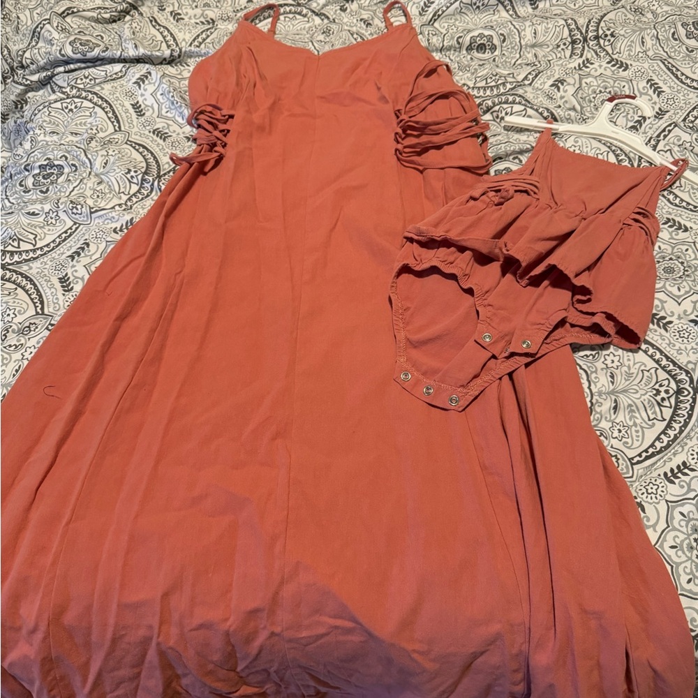 Mom and daughter matching dress Patpat (2)
